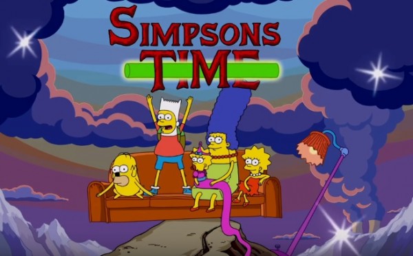 Los Simpson Hora de Aventura