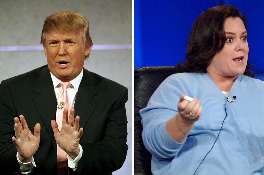 Trump y Rosie O'Donnell