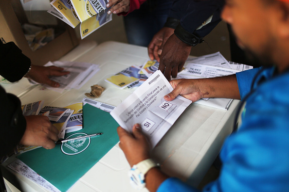 Colombia votó el plebiscito
