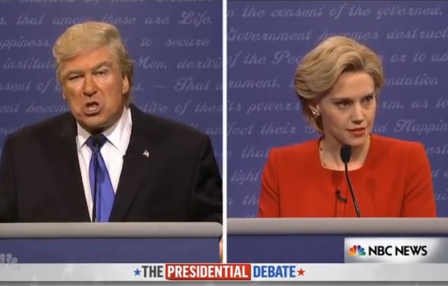 parodia debate presidencial Saturday Night Live