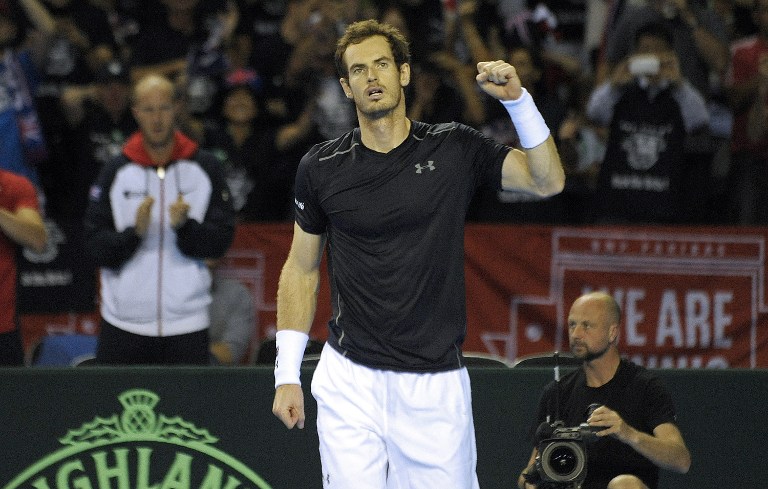 Andy Murray, jugador de tenis
