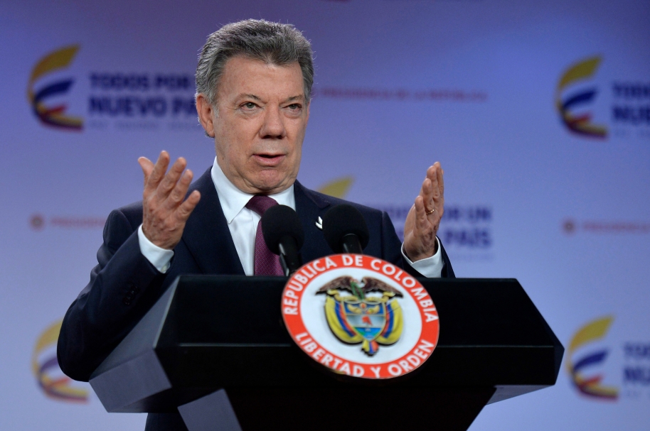 Santos anuncia límites al cese del fuego
