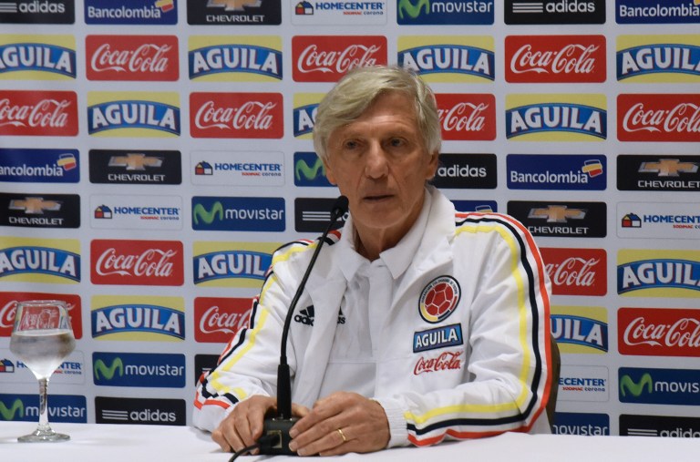 José Pékerman, entrenador de Colombia