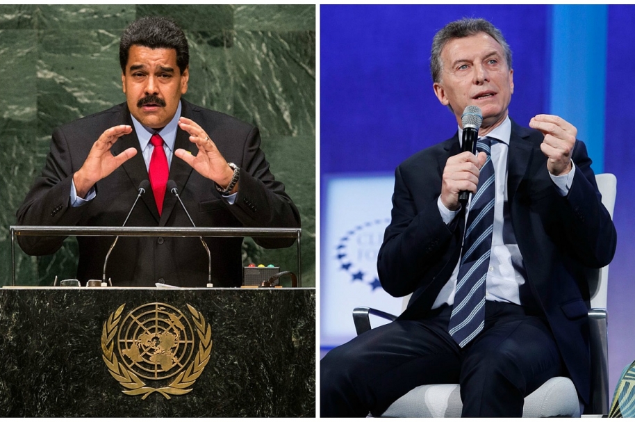 Maduro y Macri