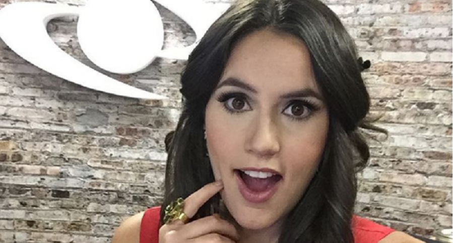 Linda Palma, presentadora de Caracol.