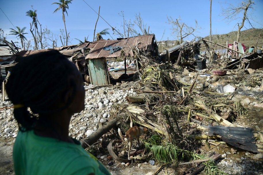 Haiti golpeado por huracán Mathew