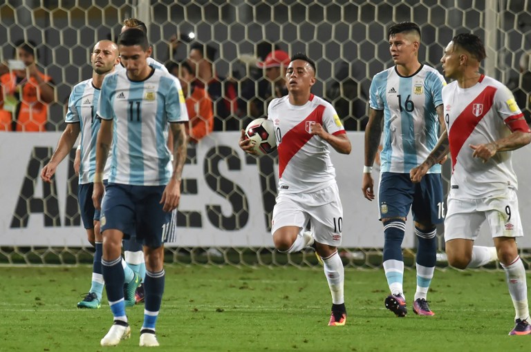 Argentina versus Perú