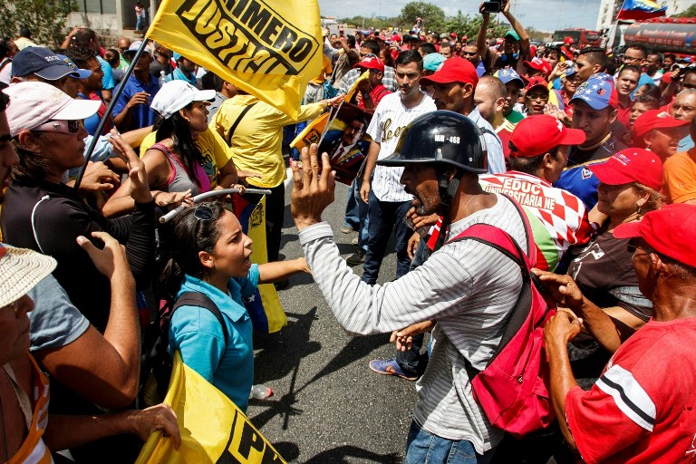 Manifestación por referendo revocatorio contra Maduro. Pulzo.com