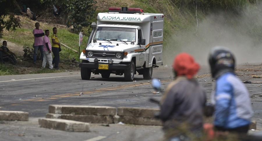 Accidente en carreteras de Colombia