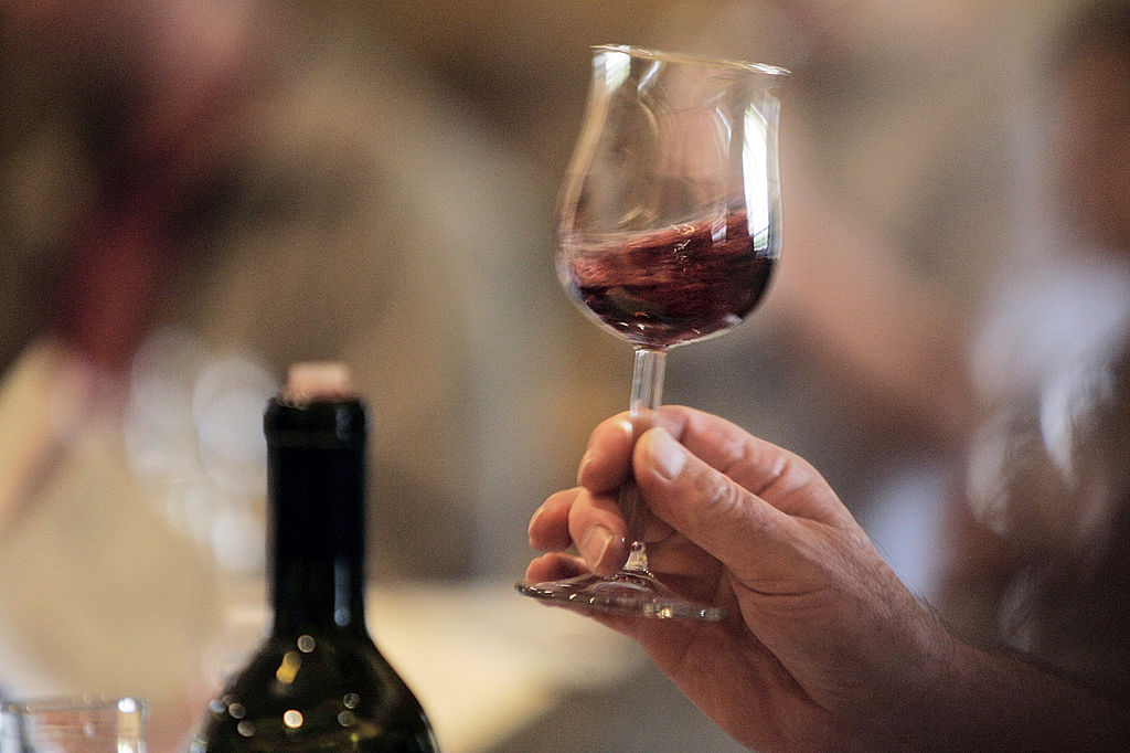Copa de vino.