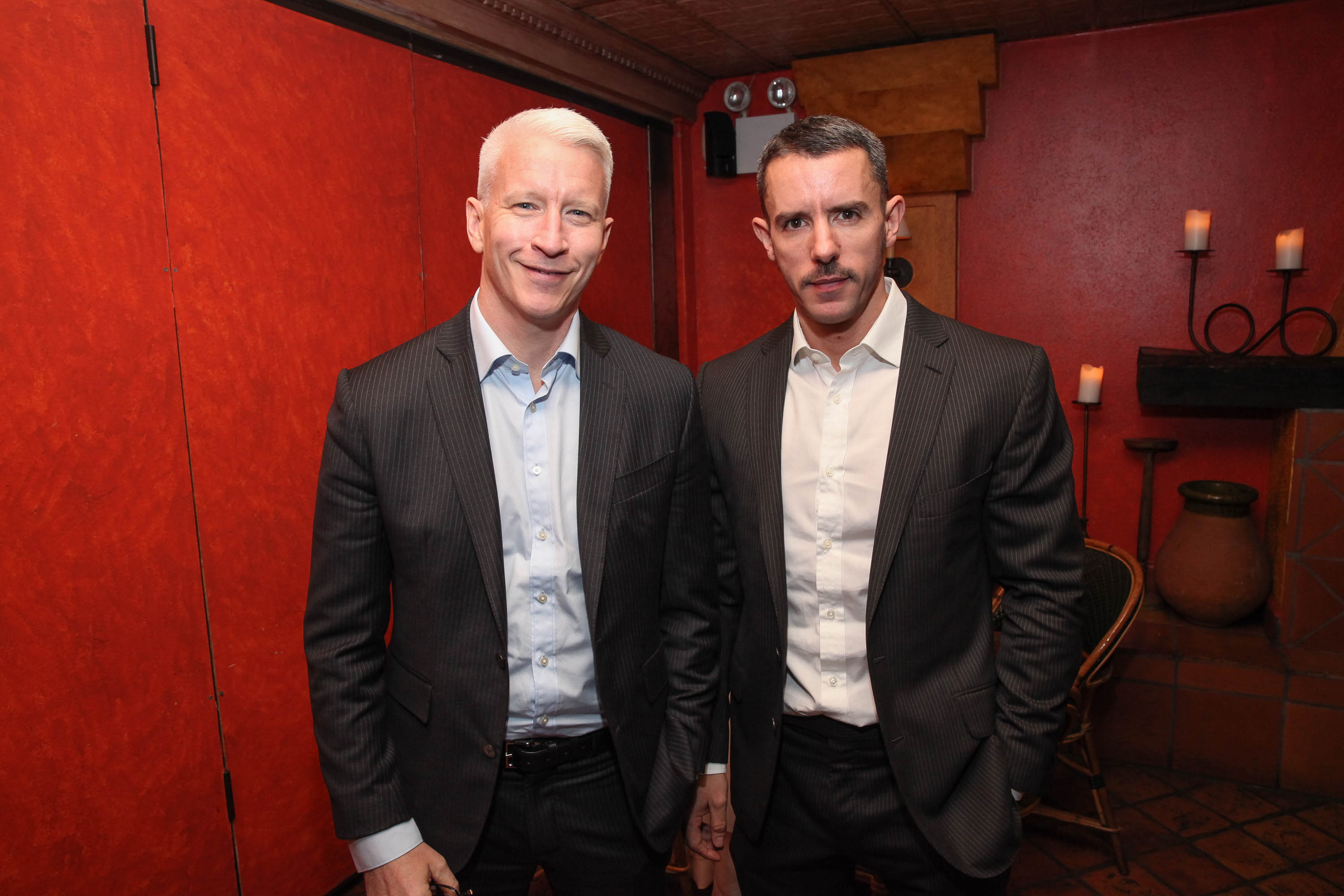 Anderson Cooper y Benjamin Maisani