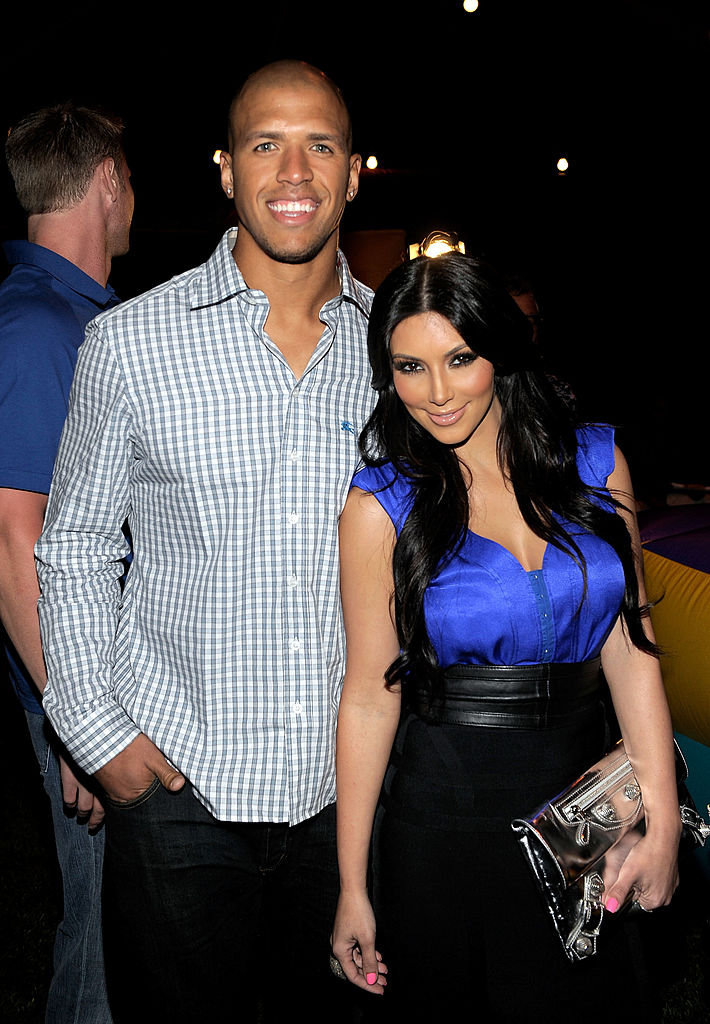 Miles Austin y Kim Kardashian.