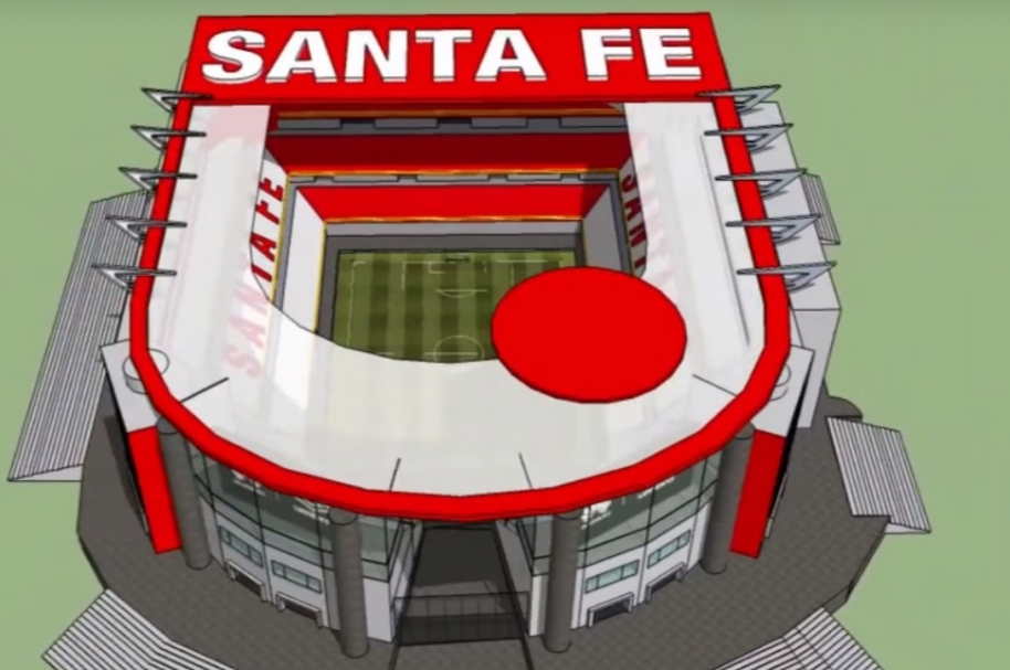 Diseño estadio Santa Fe