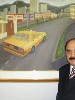 Gerente de Taxis Libres, Uldarico Peña.