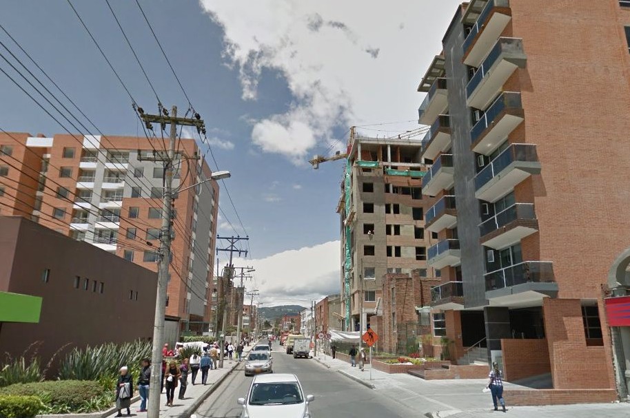 Edificación norte de Bogotá