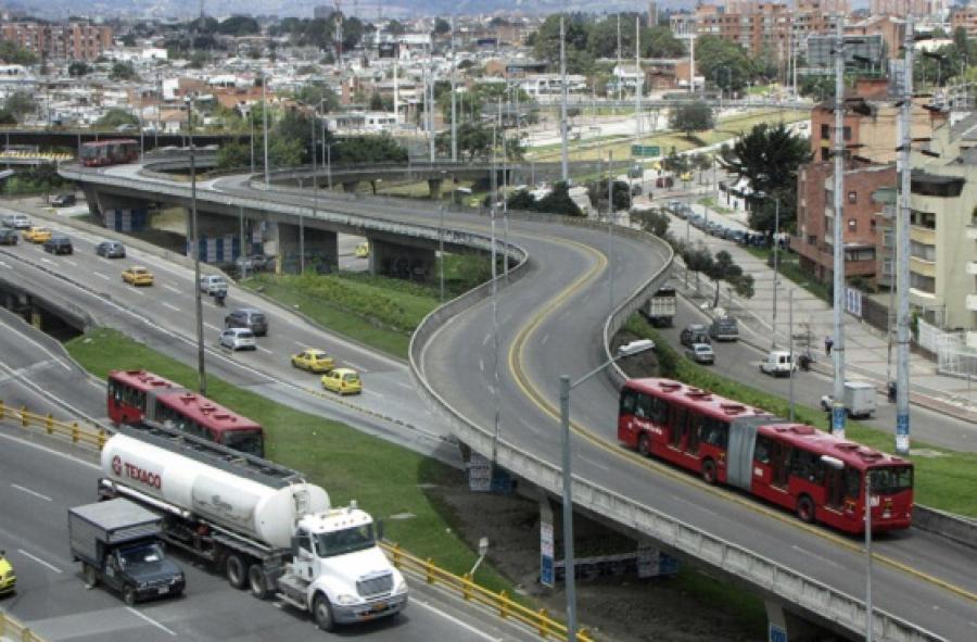 Transporte masivo en Bogotá