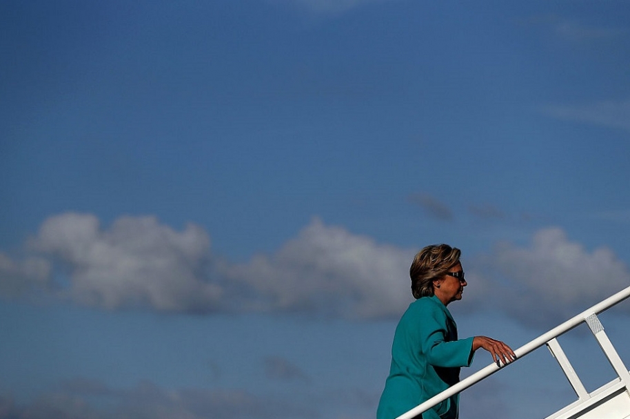 Clinton en Daytona Beach