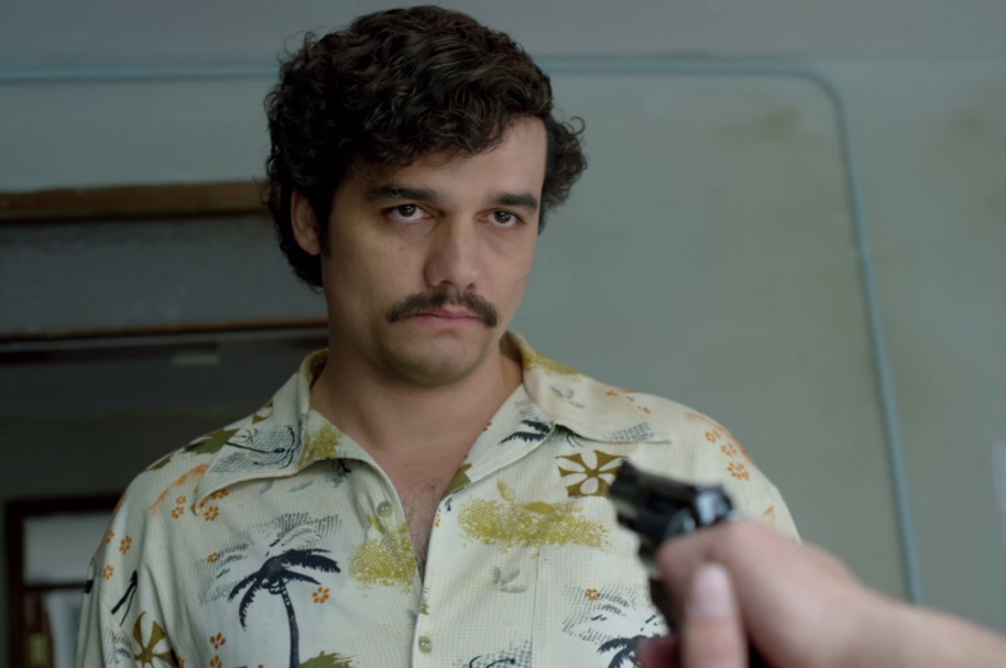 El capo Pablo Escobar, en la ficción.