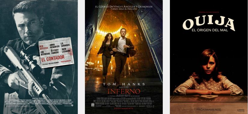 Cartelera De Cine Bogotá, Cali, Medellín Y Otras Ciudades De Colombia