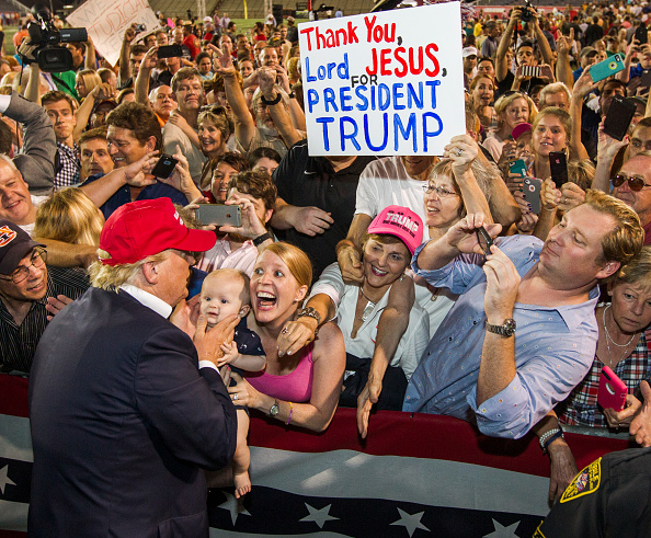 Donald Trump en campaña