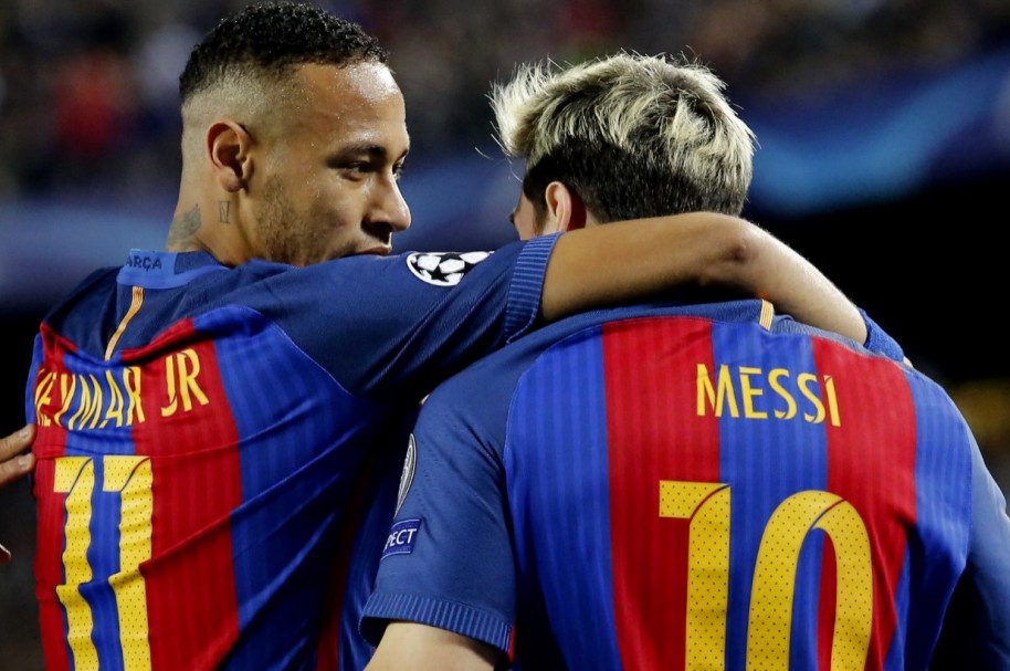 Neymar Messi AFP