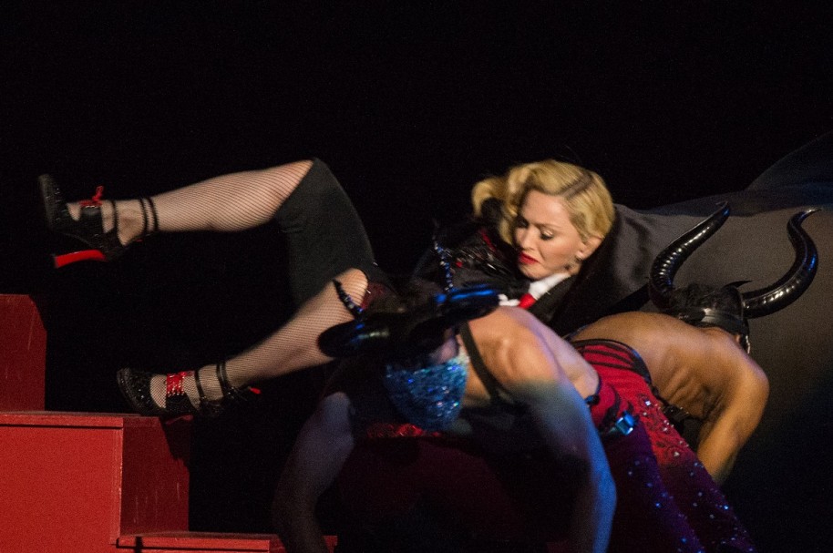 Madonna, 'la Reina del pop'.