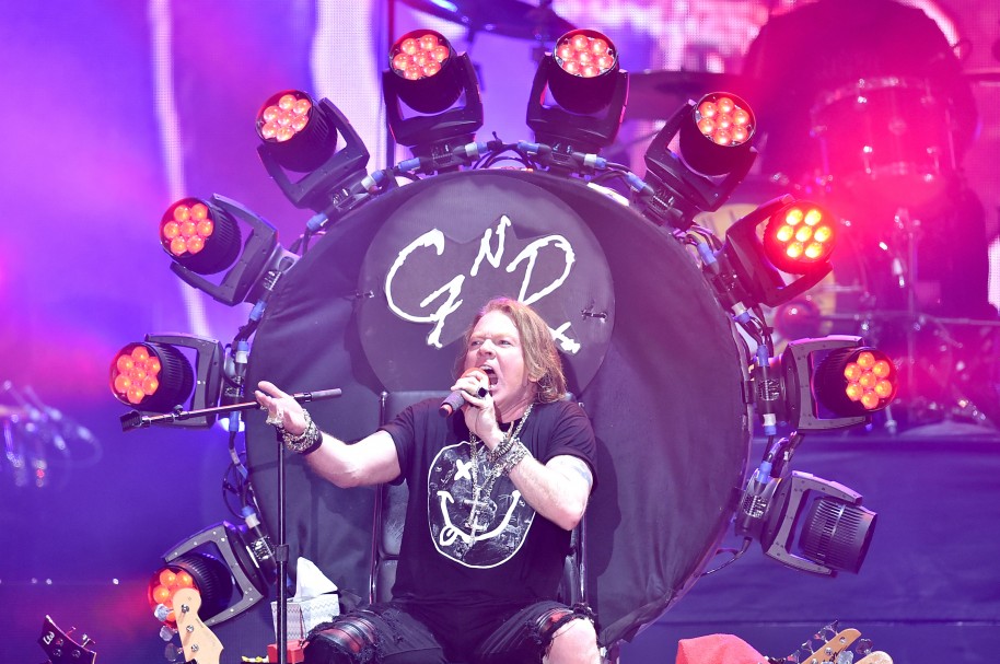 Axl Rose, vocalista de Guns N' Roses