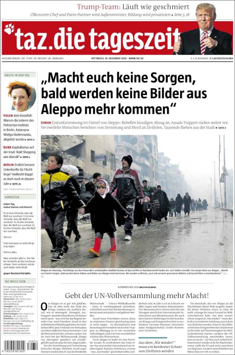 16 tageszeitung.750