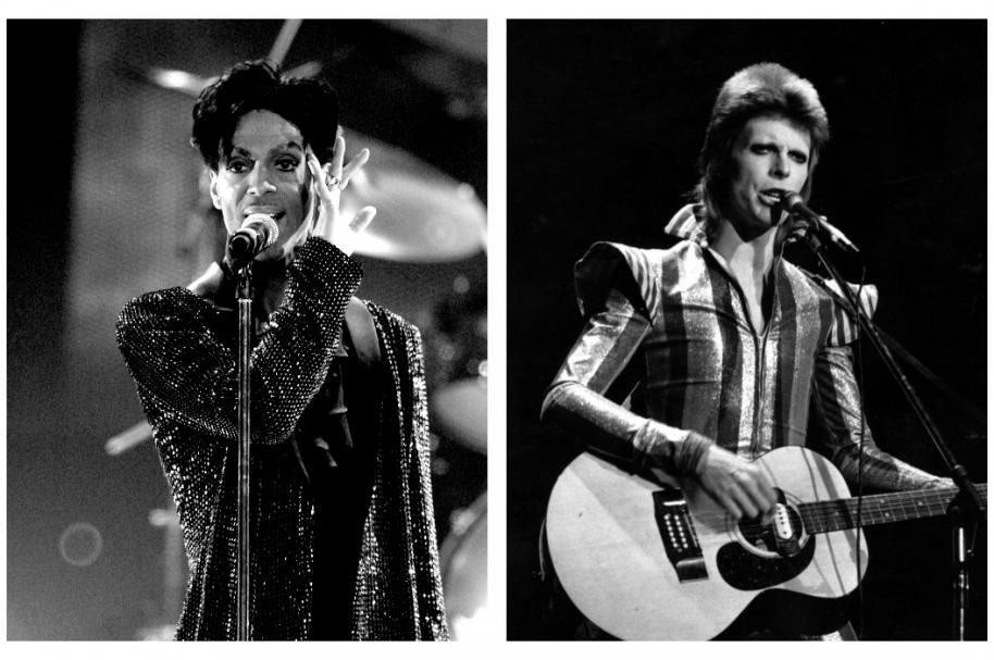 Prince y David Bowie