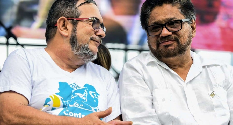 Timochenko e Iván Márquez