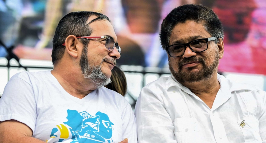 Timochenko e Iván Márquez