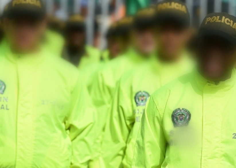Agentes de la Policía Nacional.
