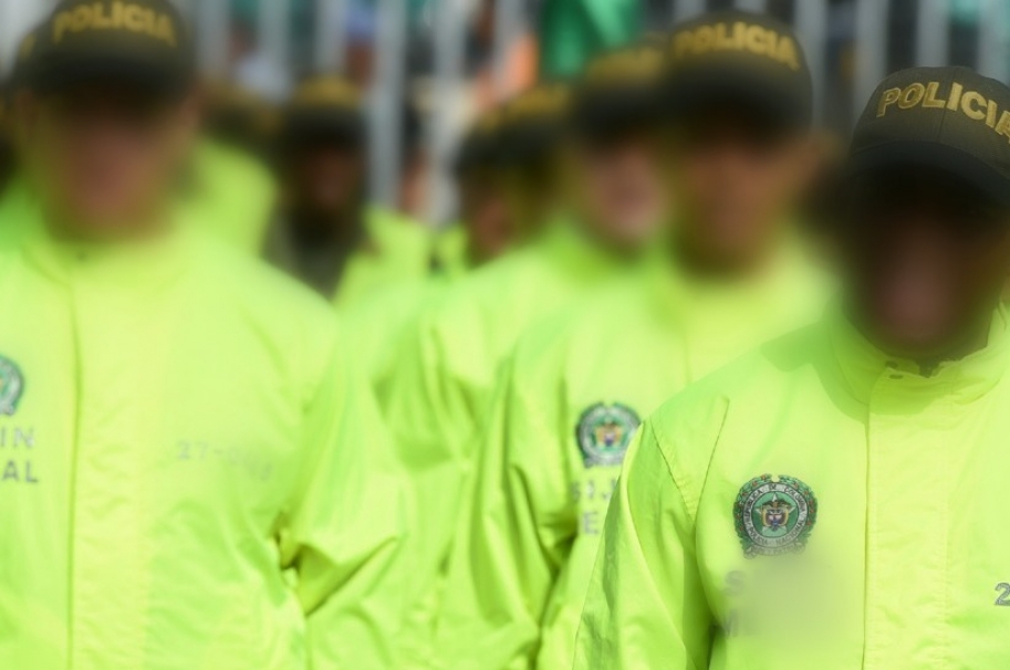 Agentes de la Policía Nacional.