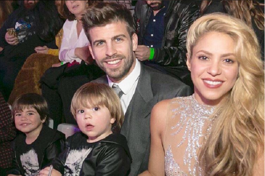Familia Shakira y Piqué