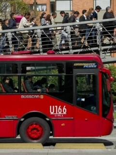 Transmilenio ilustración