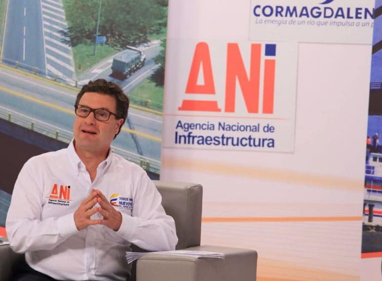 Luis Fernando Andrade, director de la ANI.