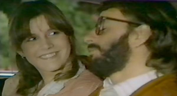El desconocido video musical de Carrie Fisher con Ringo Star.