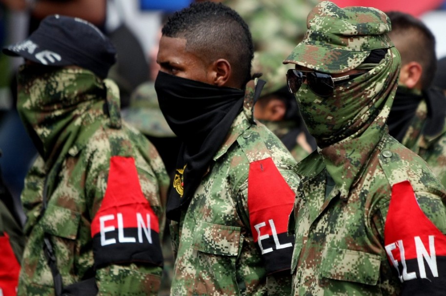 Guerrilleros del Eln.