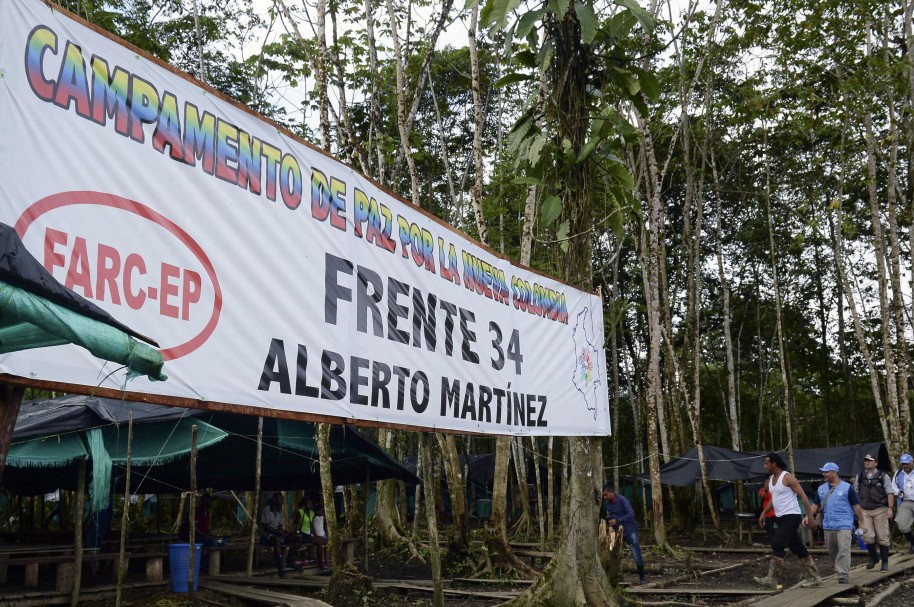 Campamento de las Farc en Vegáez, Antioquia