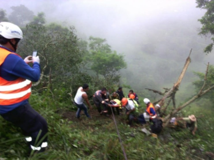 Socorristas en vereda El Carmen, Villavicencio. Pulzo.com