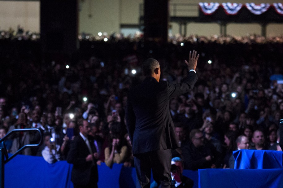 El presidente Obama da su descurso de despedida