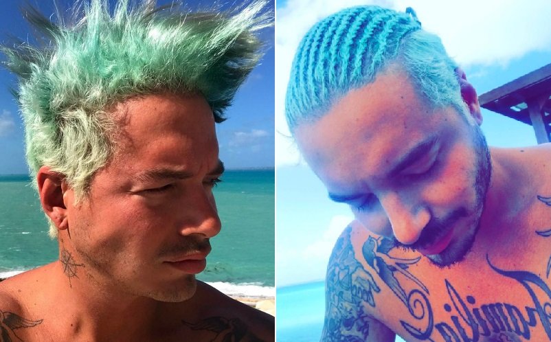 J Balvin, cantante colombiano.