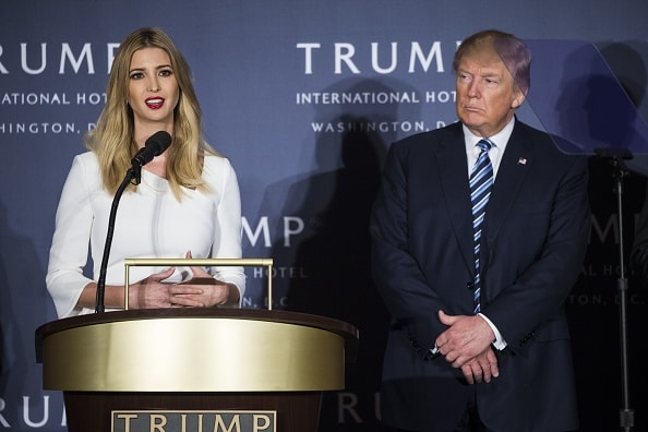 Ivanka y Donald Trump