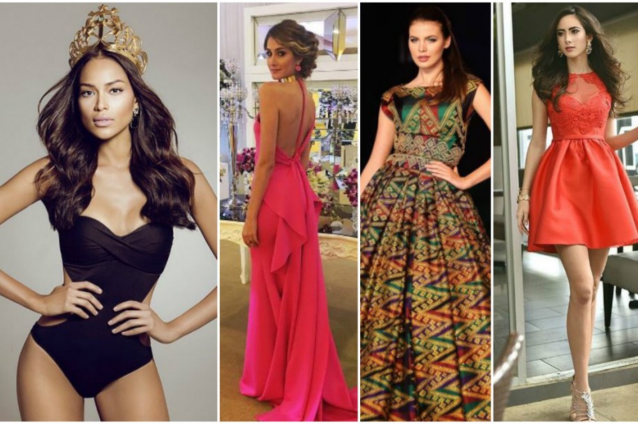 Andrea Tovar (Colombia), Mariam Habach (Venezuela), Alena Spodynyuk (Ucrania), Marina Jacoby  (Nicaragua), candidatas a Miss Universo 2017