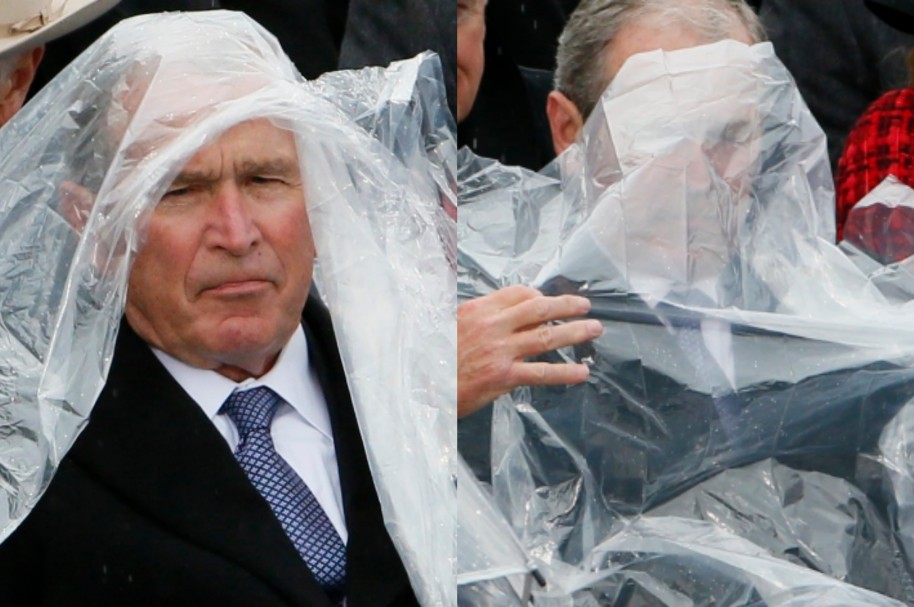 Impermeable de George Bush