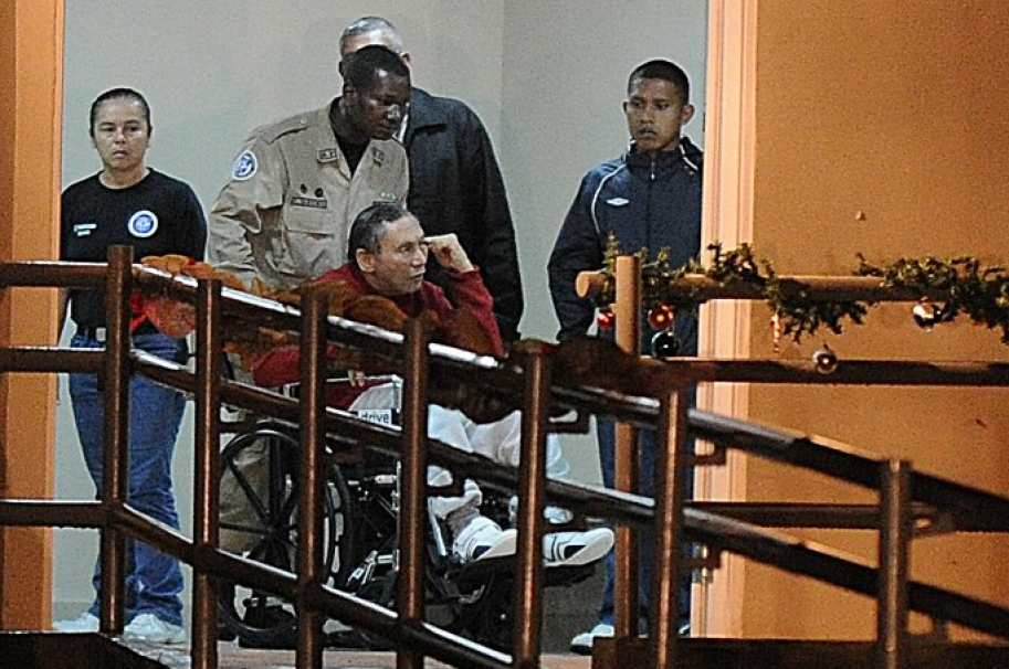 Manuel Antonio Noriega convaleciente