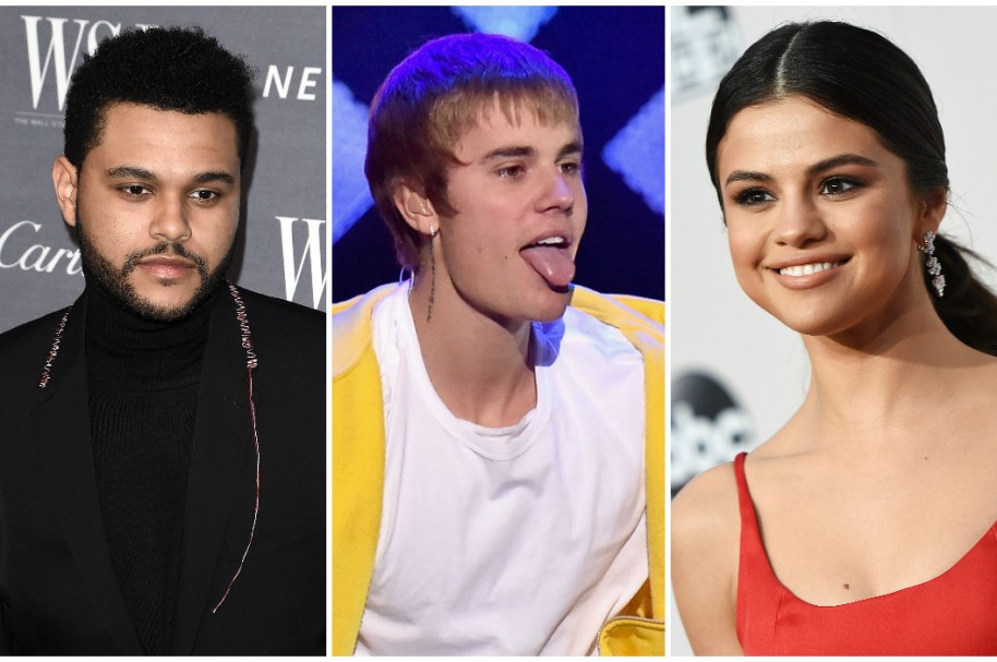 The Weeknd / Justin Bieber / Selena Gomez