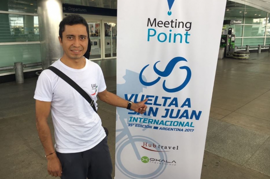 Darwin Atapuna en la Vuelta a San Juan