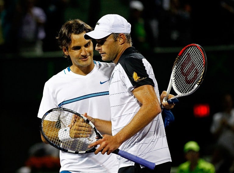 Federer y Roddick