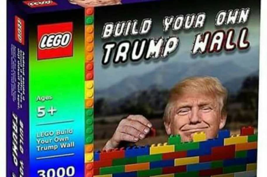 Meme de muro de Trump. Pulzo.com